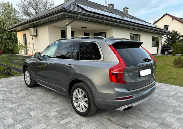 Volvo XC 90 cena 129999 przebieg: 82075, rok produkcji 2017 z Brzesko małe 407